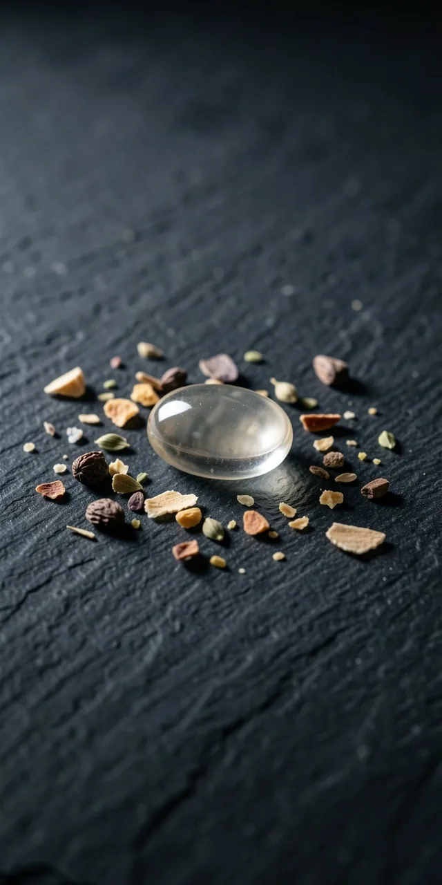 Macro detail of mineral supplement powder